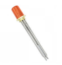 Блок ТЕН Sanal прямий потрійний 15000W/220V 2 дюйма різьблення