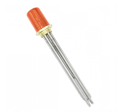 Блок ТЕН Sanal прямий потрійний 6000W/220V 1 1/2 дюйма різьблення
