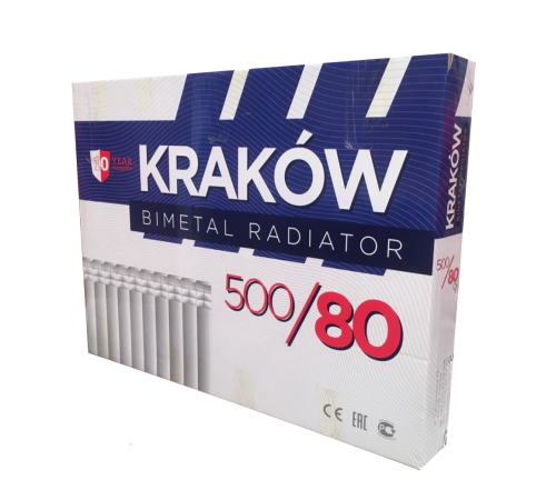 Біметалевий радіатор Krakow 500/80
