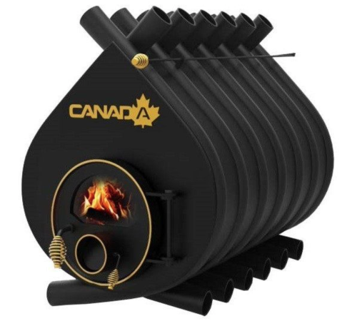Печь CANADA CLASSIC "О4" + стекло Печь CANADA CLASSIC "О4" + стекло