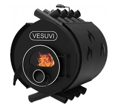 Пічь VESUVI CLASSIC "О2" + скло та захистний кожух Пічь VESUVI CLASSIC "О2" + скло та захистний кожух