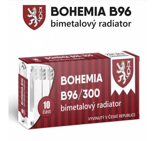 Біметалевий радіатор BOHEMIA B96 300/96