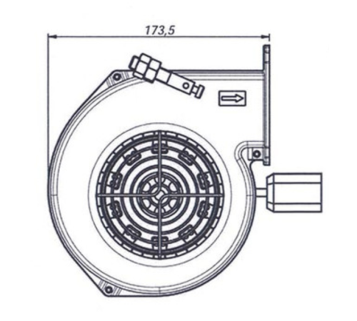 Турбiна KG Elektronik DP-140 ALU Турбiна KG Elektronik DP-140 ALU
