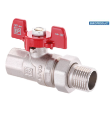 Кран з американкою прямий Europroduct EP.310 - 1/2"