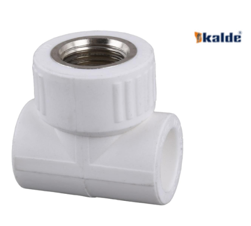 Kalde WHITE Трійник різьба внутрішня D20*3/4 (20/40) Kalde WHITE Трійник різьба внутрішня D20*3/4 (20/40)