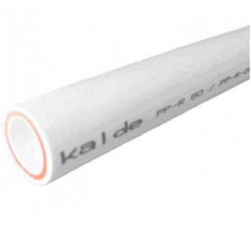 Труба PPR Kalde WHITE FIBER PN20 D25 (скловолокно) Труба PPR Kalde WHITE FIBER PN20 D25 (скловолокно)