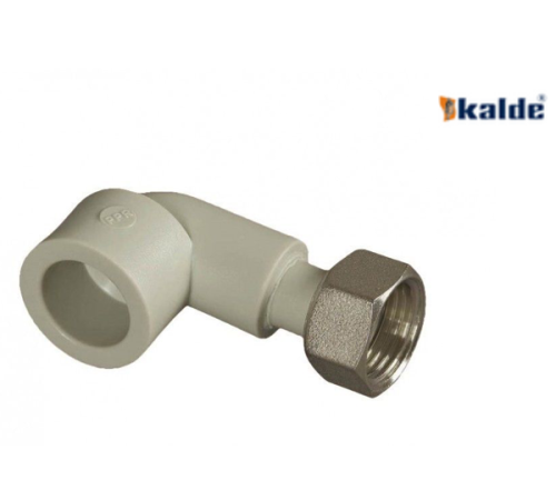 Kalde Кут з накидною гайкою метал. D20*1/2 (30/180) Kalde Кут з накидною гайкою метал. D20*1/2 (30/180)