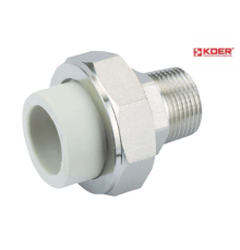 Американка KOER різьблення зовнішнє D20*1/2