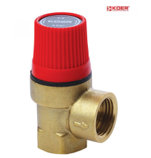 Запобіжний клапан KOER KR.1260 - 1/2” 1.5 BAR