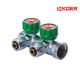 Колектор вентильний KOER KR.1121-2 3/4”x2 WAYS з фітингом