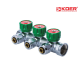 Колектор вентильний KOER KR.1122-3 1”x3 WAYS з фітингом