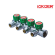 Колектор вентильний KOER KR.1122-4 1”x4 WAYS з фітингом