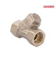 Фільтр грубої очистки KOER KR.F01.N - 1" (нікель)