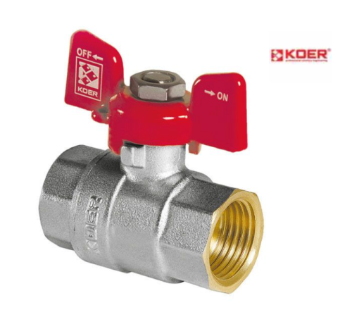Кран кульовий KOER KR.217 - 1" ГГМ Кран кульовий KOER KR.217 - 1" ГГМ