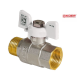 Кран кульовий KOER WHITE KR.218.W - 1" ГШМ