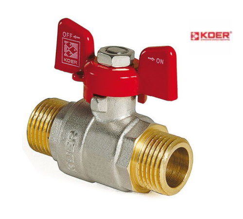 Кран кульовий KOER KR.219 - 1" ШШМ Кран кульовий KOER KR.219 - 1" ШШМ