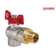 Кран з американкою кутовий KOER KR.228 - 1"
