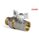 Кран з американкою прямий KOER WHITE KR.227.W - 1/2"