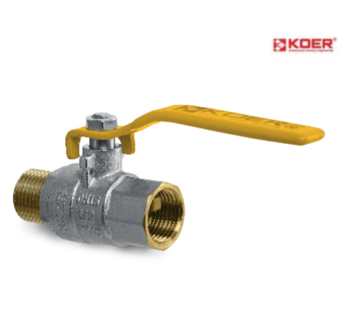 Кран кульовий KOER GAS KG.205 - 1/2" ГШВ Кран кульовий KOER GAS KG.205 - 1/2" ГШВ