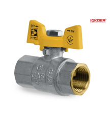 Кран кульовий KOER GAS KG.207 - 1/2" ГГМ