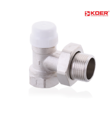 Кран термостатичний кутовий KOER KR.921- 1"