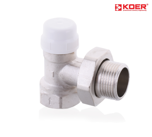 Кран термостатичний кутовий KOER KR.921- 1" Кран термостатичний кутовий KOER KR.921- 1"