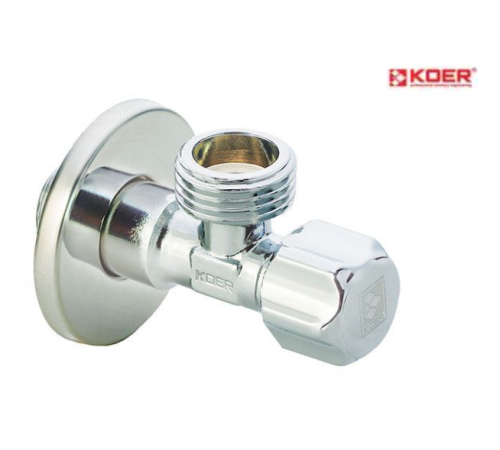 Кран приладовий кутовий KOER KR.510 - 1/2*3/4"