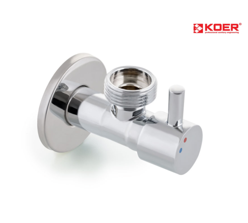 Кран вентильний приладовий KOER KR.516 - 1/2*3/4" Кран вентильний приладовий KOER KR.516 - 1/2*3/4"