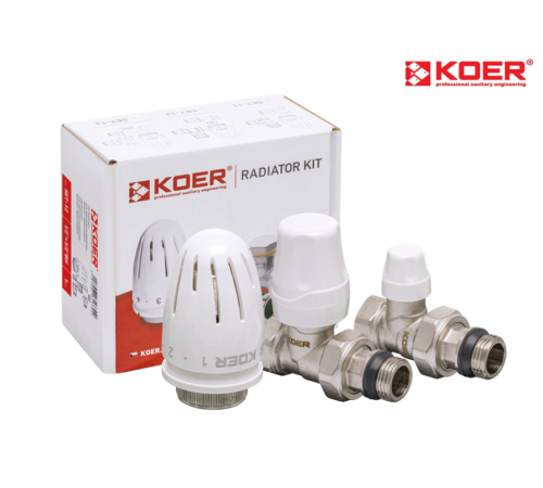 Комплект для підключення радіатора KOER SET-12 - 1/2"*1/2" ВЗ (прямий) Комплект для підключення радіатора KOER SET-12 - 1/2"*1/2" ВЗ (прямий)