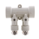 Колектор PPR KOER D40*20 на 2 виходи K0190.PRO з фітингом