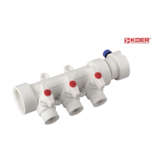 Колектор PPR KOER D40*20 на 3 виходи K0170.PRO (KP0220)