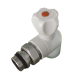 Кран PPR радіаторний кутовий "антипротечка" KOER D20*1/2 ((KP0161.PRO)