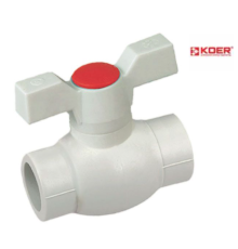Кран PPR KOER кульовий D20 метелик (KP0234)