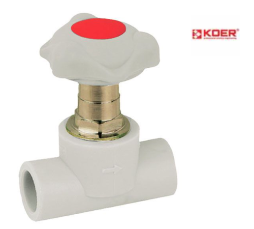 Кран PPR KOER вентильний D20 K0183.PRO (KP0237) Кран PPR KOER вентильний D20 K0183.PRO (KP0237)