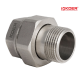 Американка KOER KR.341 пряма - 1/2" (нікель)