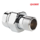 Американка KOER KR.341.CHR пряма - 1/2" (хром)