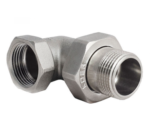 Американка KOER KR.342 кутова - 1" (нікель) Американка KOER KR.342 кутова - 1" (нікель)