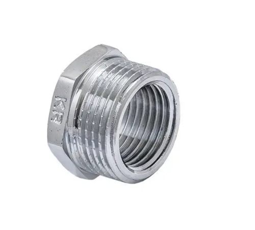 Футорка KOER KF.E0608.CHR - 3/4"*1/2" (хром) Футорка KOER KF.E0608.CHR - 3/4"*1/2" (хром)