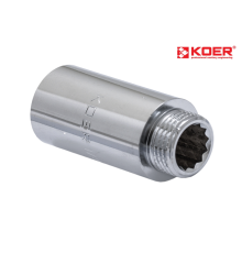 Подовжувач KOER KF.E06-01.CHR - 1/2" - 100 мм (хром)
