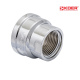 Муфта редукционная KOER KF.C0406.CHR - 1/2*3/8" (хром)