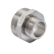 Ніпель редукційний KOER KF.N0206 - 1/2*1/4" (нікель)
