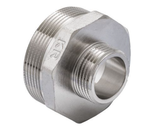 Ніпель редукційний KOER KF.N1020 - 2*1" (нікель) Ніпель редукційний KOER KF.N1020 - 2*1" (нікель)