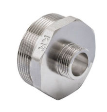 Ніпель редукційний KOER KF.N0820 - 2*3/4" (нікель)