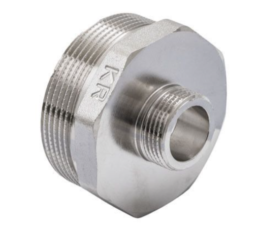 Ніпель редукційний KOER KF.N0820 - 2*3/4" (нікель) Ніпель редукційний KOER KF.N0820 - 2*3/4" (нікель)