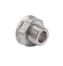 Перехідник KOER KF.A0406 - 1/2*3/8" (нікель)