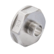 Перехідник KOER KF.A1020 - 2*1" (нікель)
