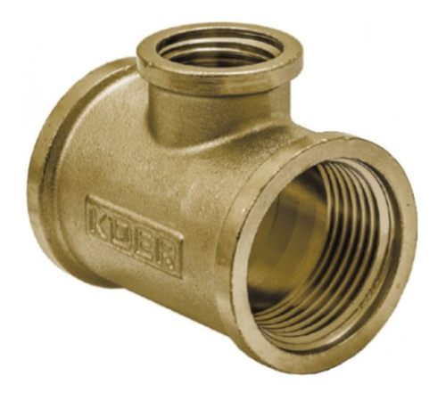 Тройник редукционный KOER KF.T0806F.WN - 3/4*1/2*3/4" ВВВ Тройник редукционный KOER KF.T0806F.WN - 3/4*1/2*3/4" ВВВ