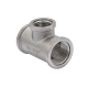 Тройник редукционный KOER KF.T100810F - 1*3/4*1" ВВВ (никель)