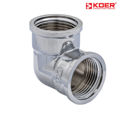Кут KOER KF.L06F.CHR - 1/2" FF (хром) Кут KOER KF.L06F.CHR - 1/2" FF (хром)