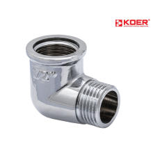Кут KOER KF.L06MF.CHR - 1/2" MF (хром)